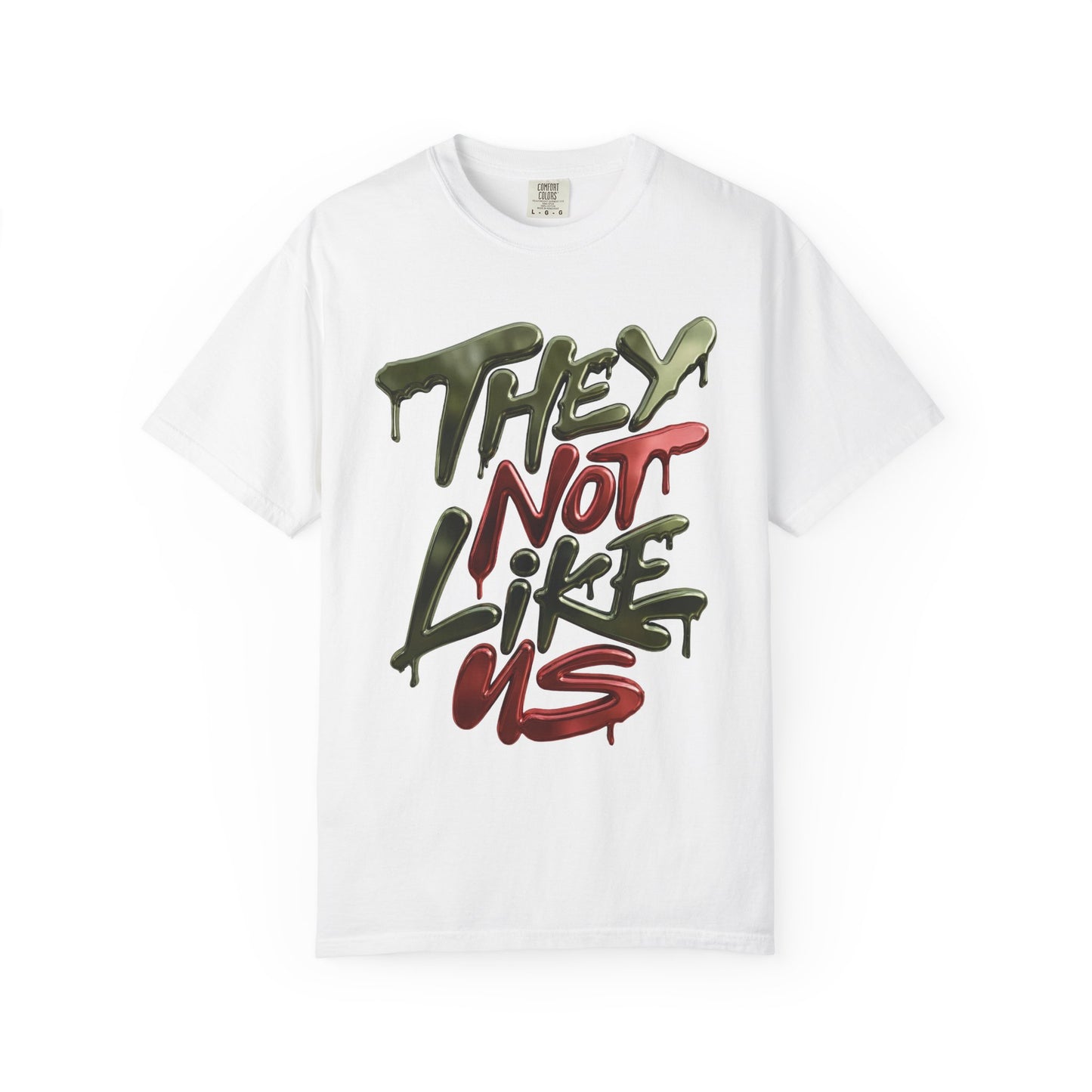 Medium Olive 1s Tee23Kicks They Not Like Us T-Shirt