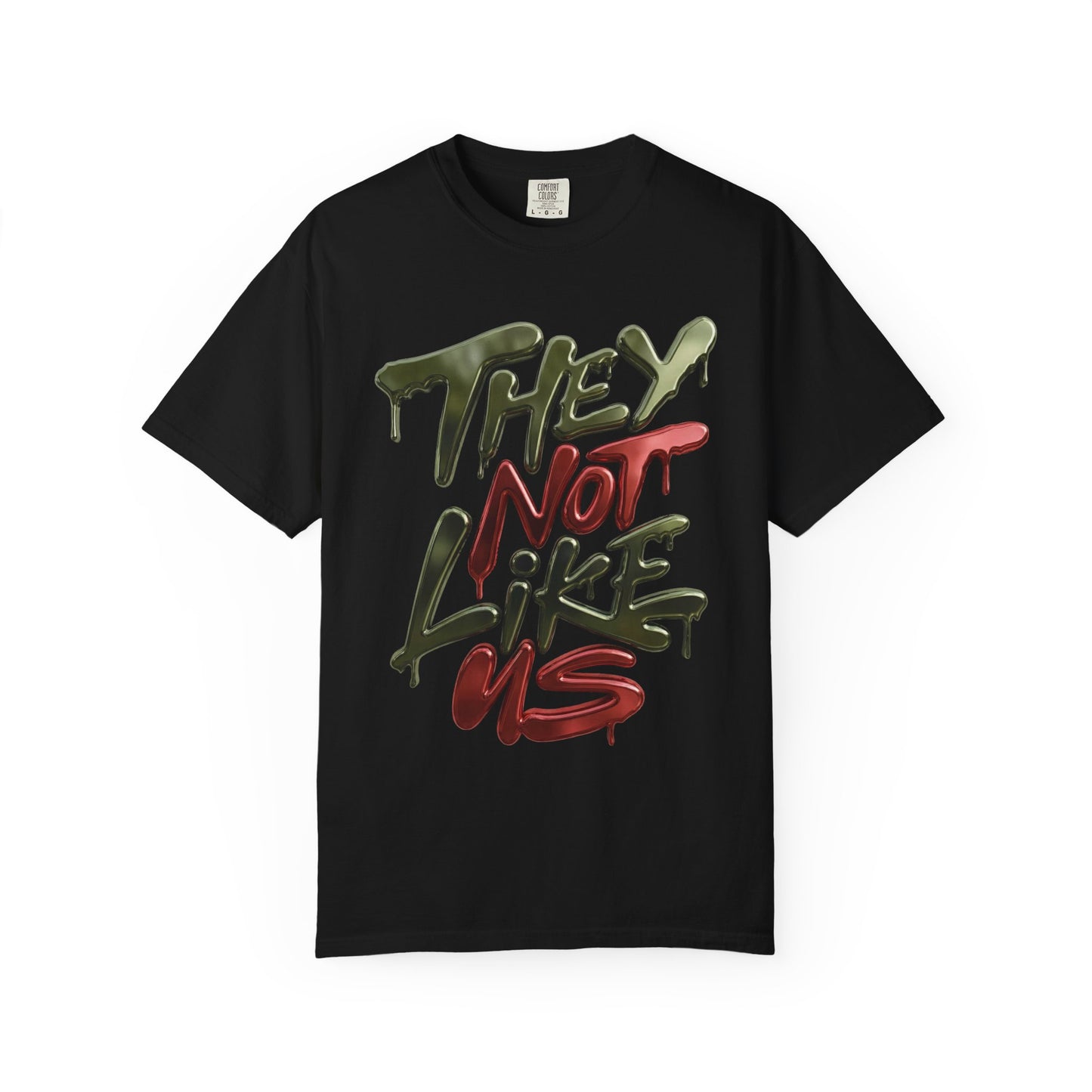 Medium Olive 1s Tee23Kicks They Not Like Us T-Shirt