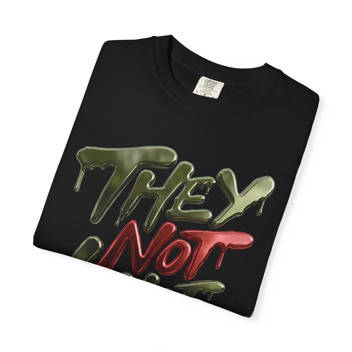 Medium Olive 1s Tee23Kicks They Not Like Us T-Shirt