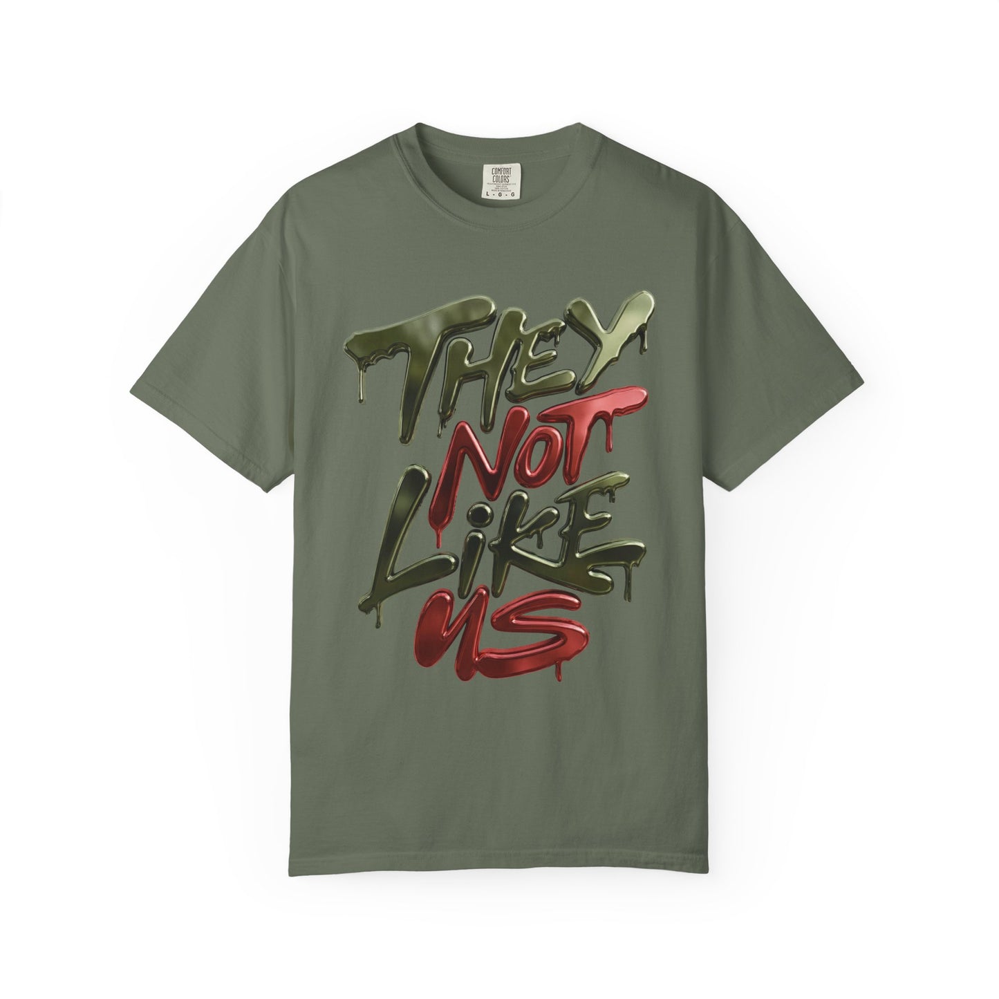 Medium Olive 1s Tee23Kicks They Not Like Us T-Shirt