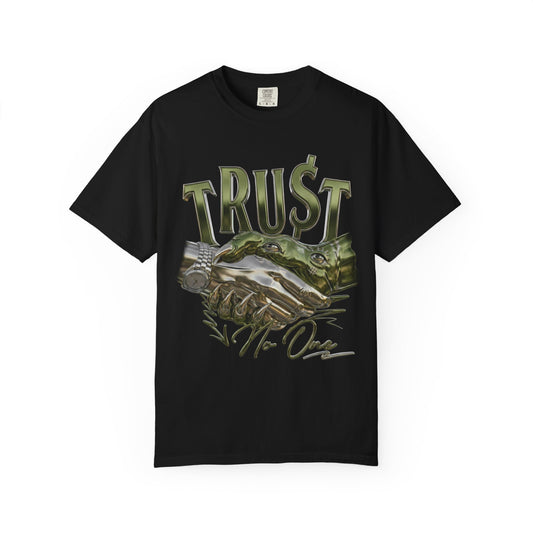 Medium Olive 1s Tee23Kicks Trust No One T-Shirt