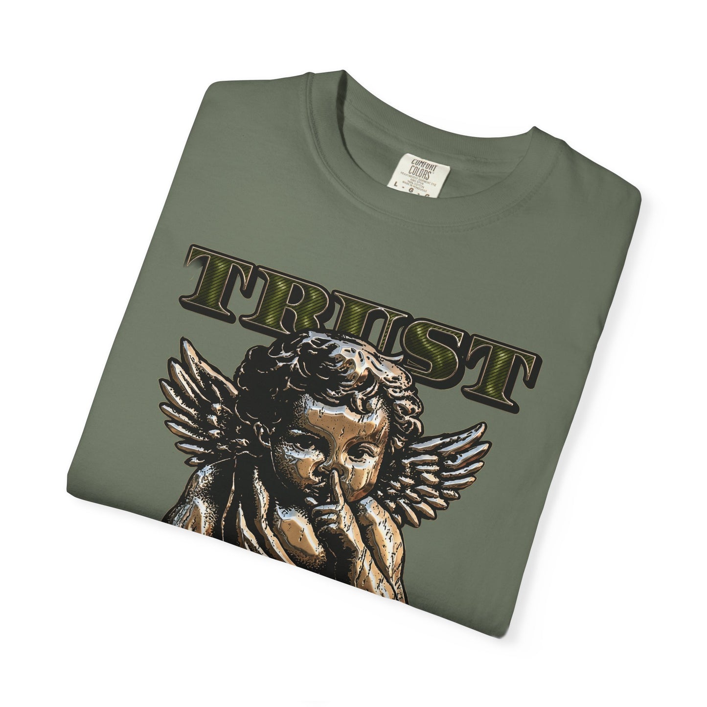 Medium Olive 1s Tee23Kicks Trust Nobody T-Shirt