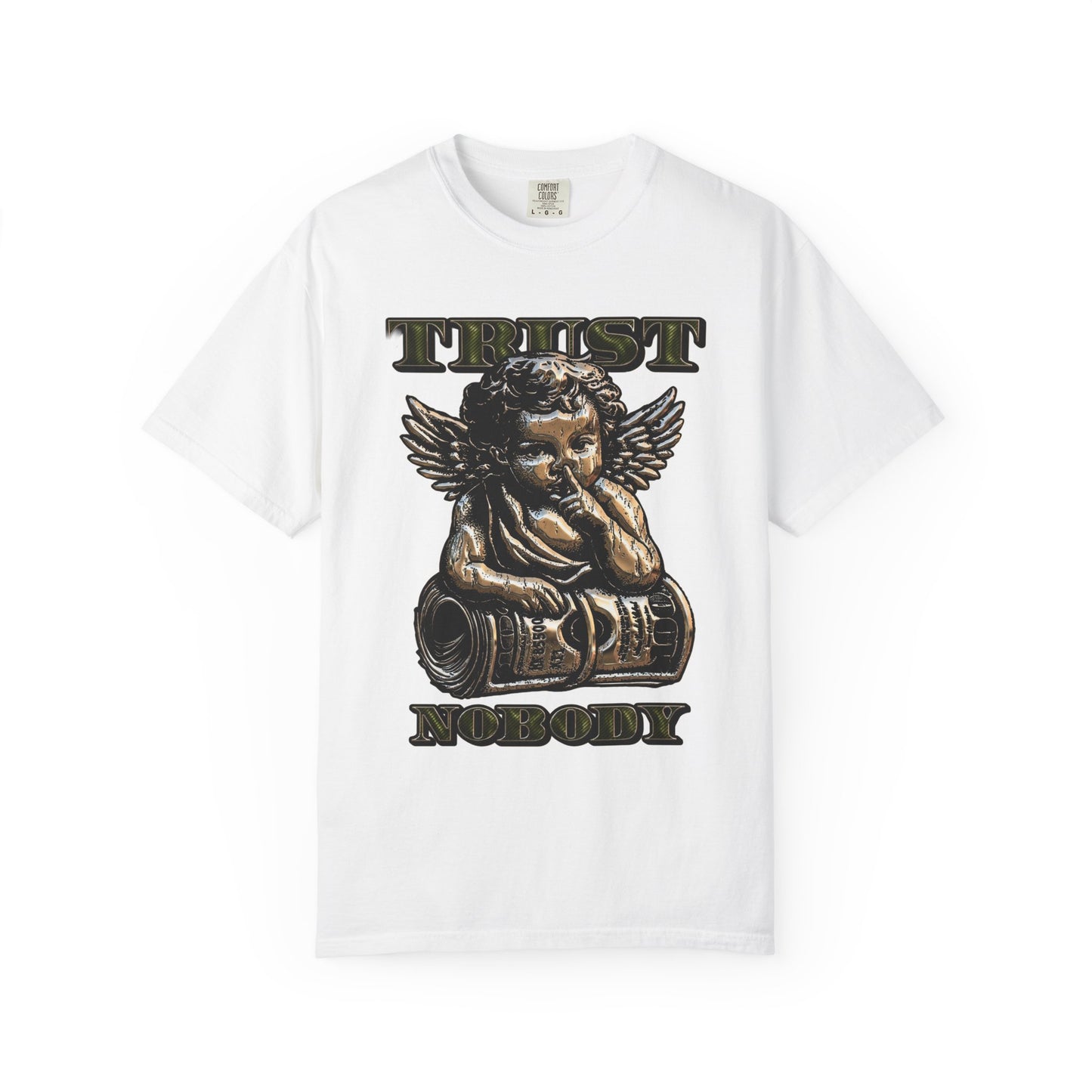 Medium Olive 1s Tee23Kicks Trust Nobody T-Shirt